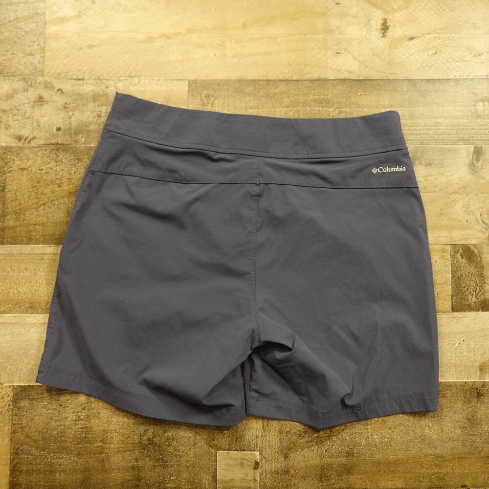 Columbia Nylon Hiking Shorts Women’s 10 Navy 6” Inseam Outdoor‎ Active - Picture 8 of 10